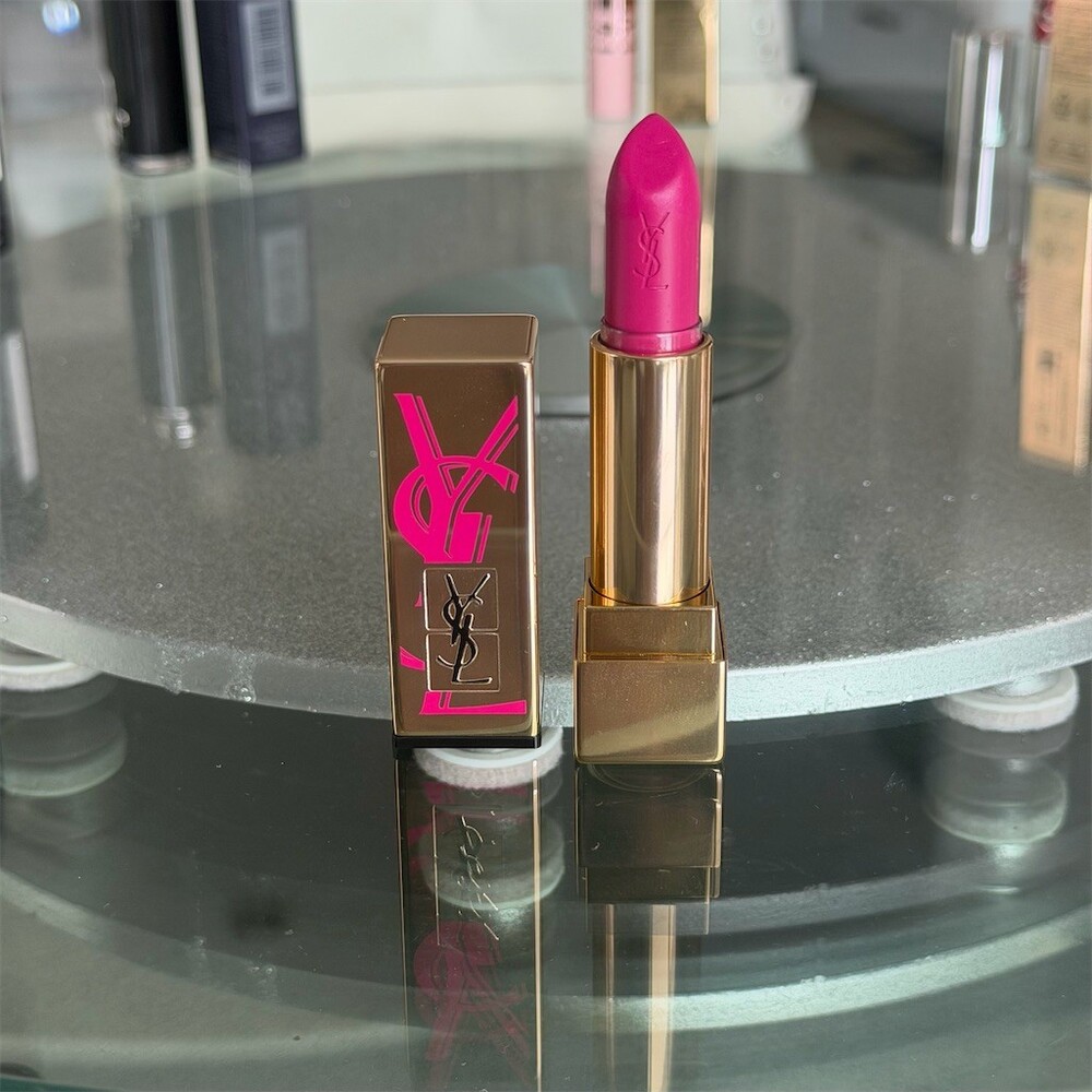 Yves Saint Laurent Rouge Pur Couture Satin Lipstick 19 Pink Muse 0.13 oz